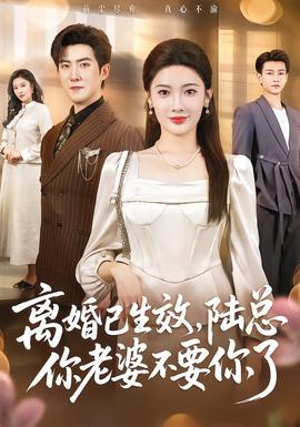 离婚已生效，陆总你老婆不要你了封面图